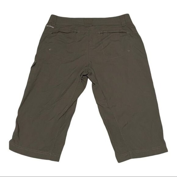 Columbia Green Fishing Nylon Bermudas Size 10 - Picture 2 of 8